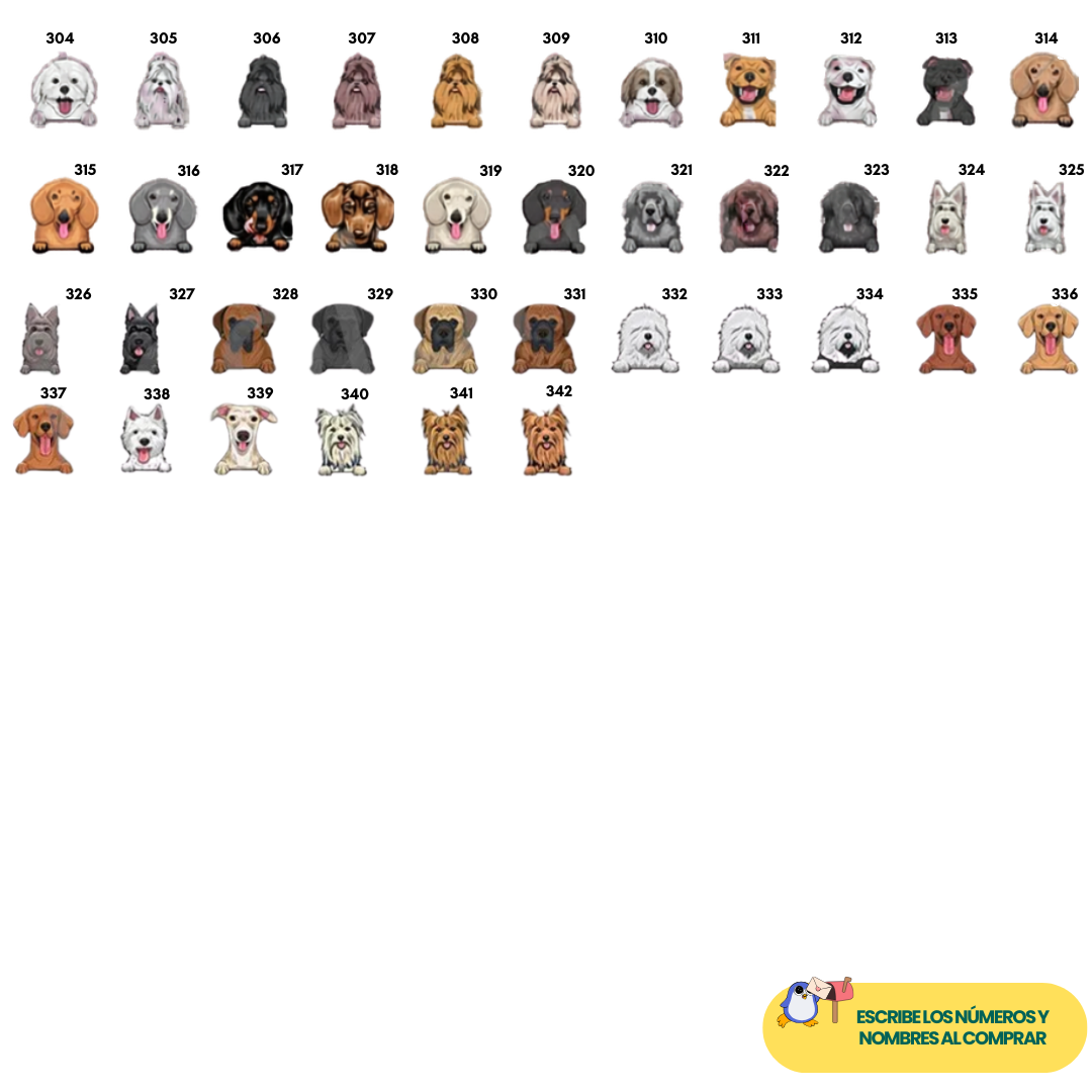 Tapete personalizado para mascota