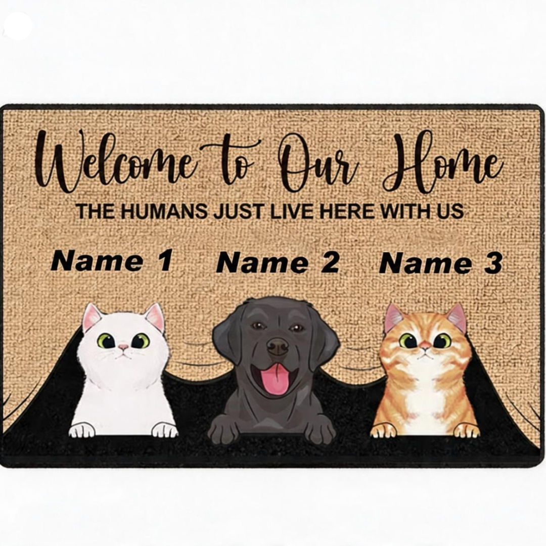 Tapete personalizado para mascota